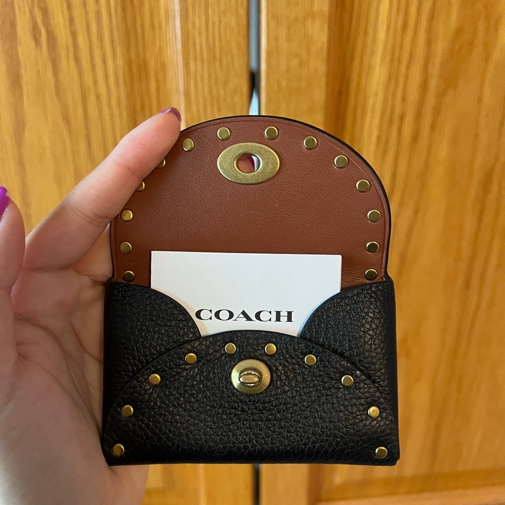 Coach Rivet Envelope Wallet - Picture 3 of 3